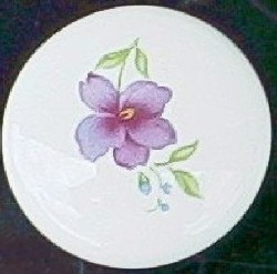 CERAMIC CABINET KNOB  PANSY 