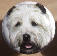 cabinet knob cairn terrier