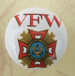 Cabinet knob VFW Emblem