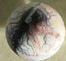 Cabinet knob Whispy Indian Maiden