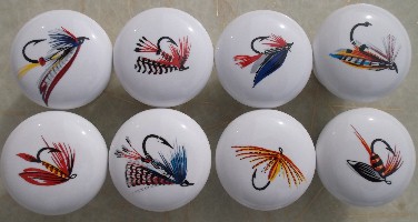 Cabinet knobs Fly Fishing