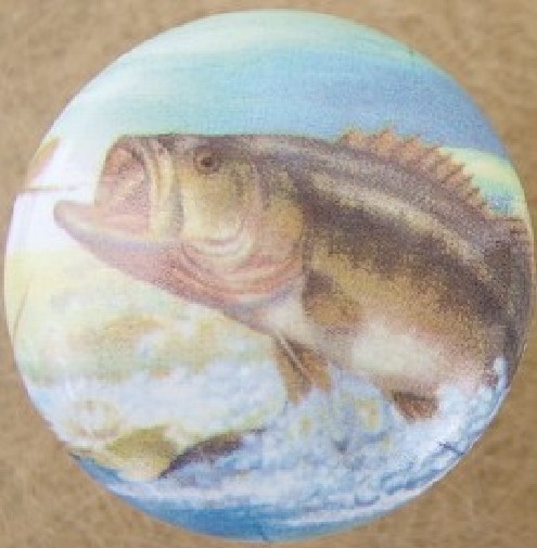 Cabinet Knobs Knob W Bass Fish Misc Ebay